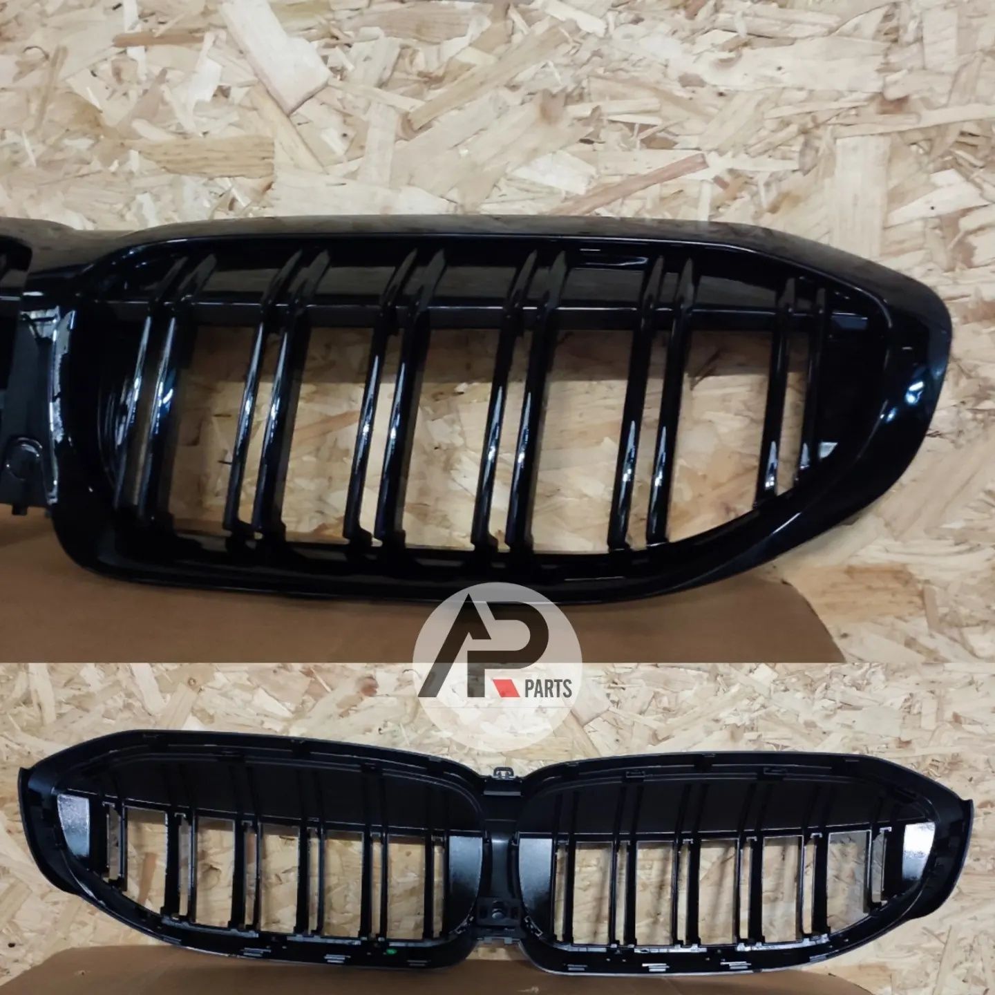 BMW G20 G21 Grelhas duplas preto brilhante Mperformance