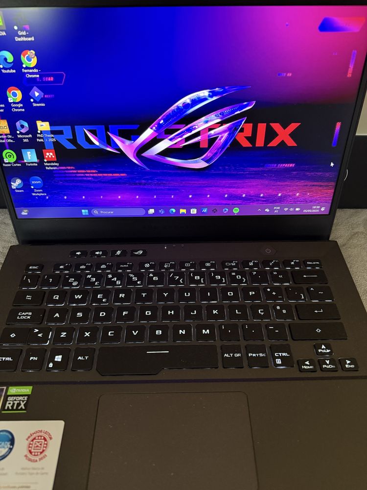 Notebook ASUS ROG Zephyrus G14 RTX3060 (Aceita Iphone)