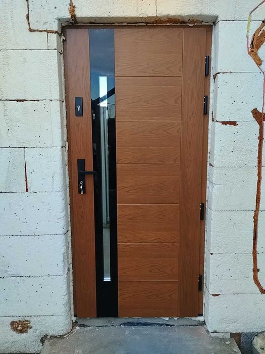 Drewniane zewnętrzne dębowe prosto od producenta pomiar montaż dotacje