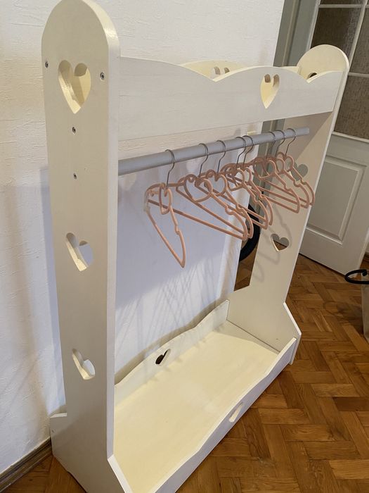 Вішалка стійка для одягу дитяча шафа САМОВИВЗ