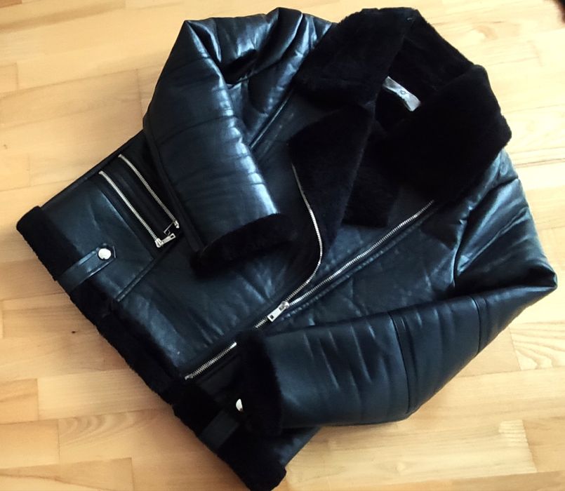 Kożuszek damski ecoskórka rozm M