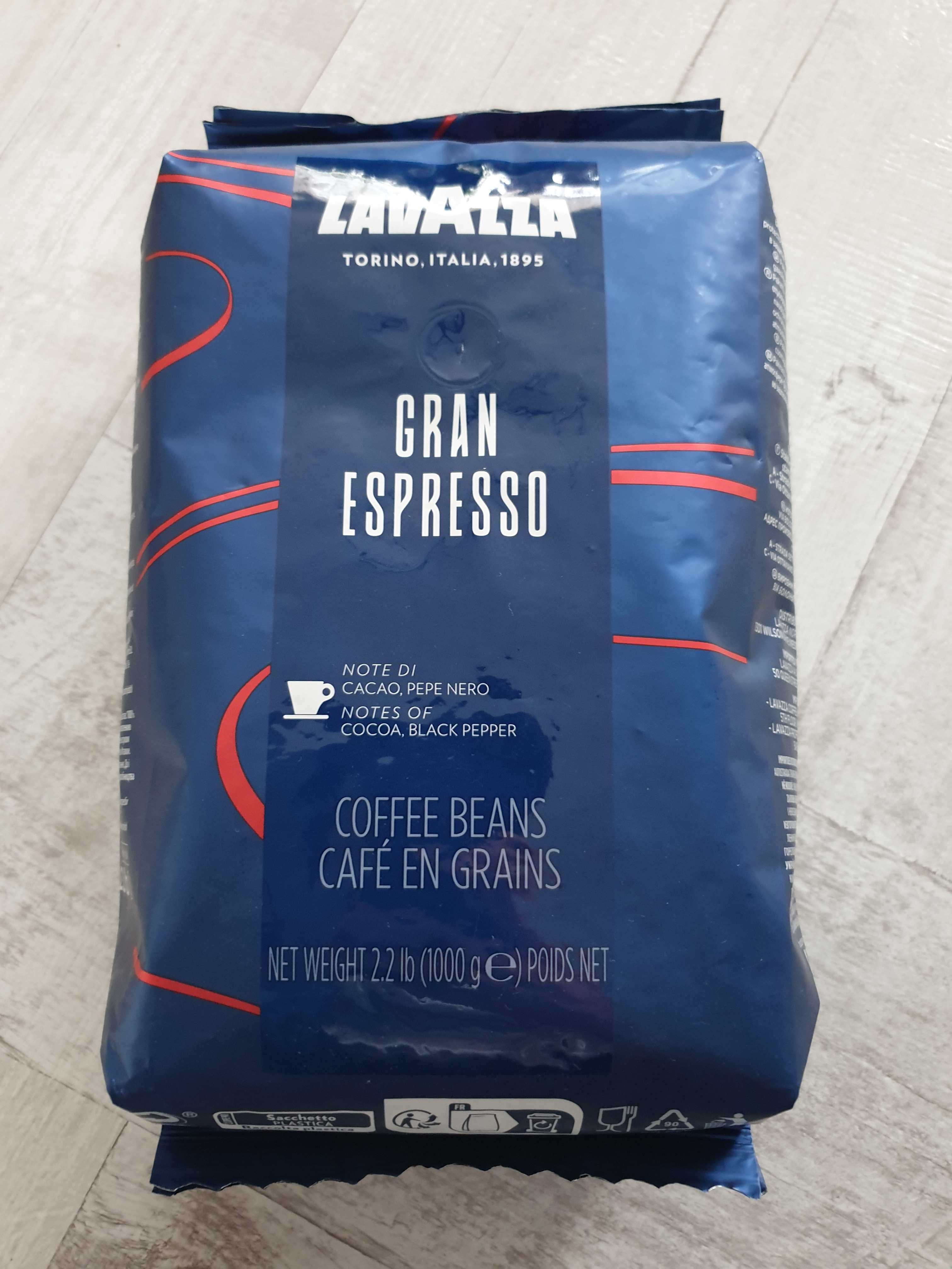 Lavazza Gran Espresso 1kg - prawdziwy włoski styl