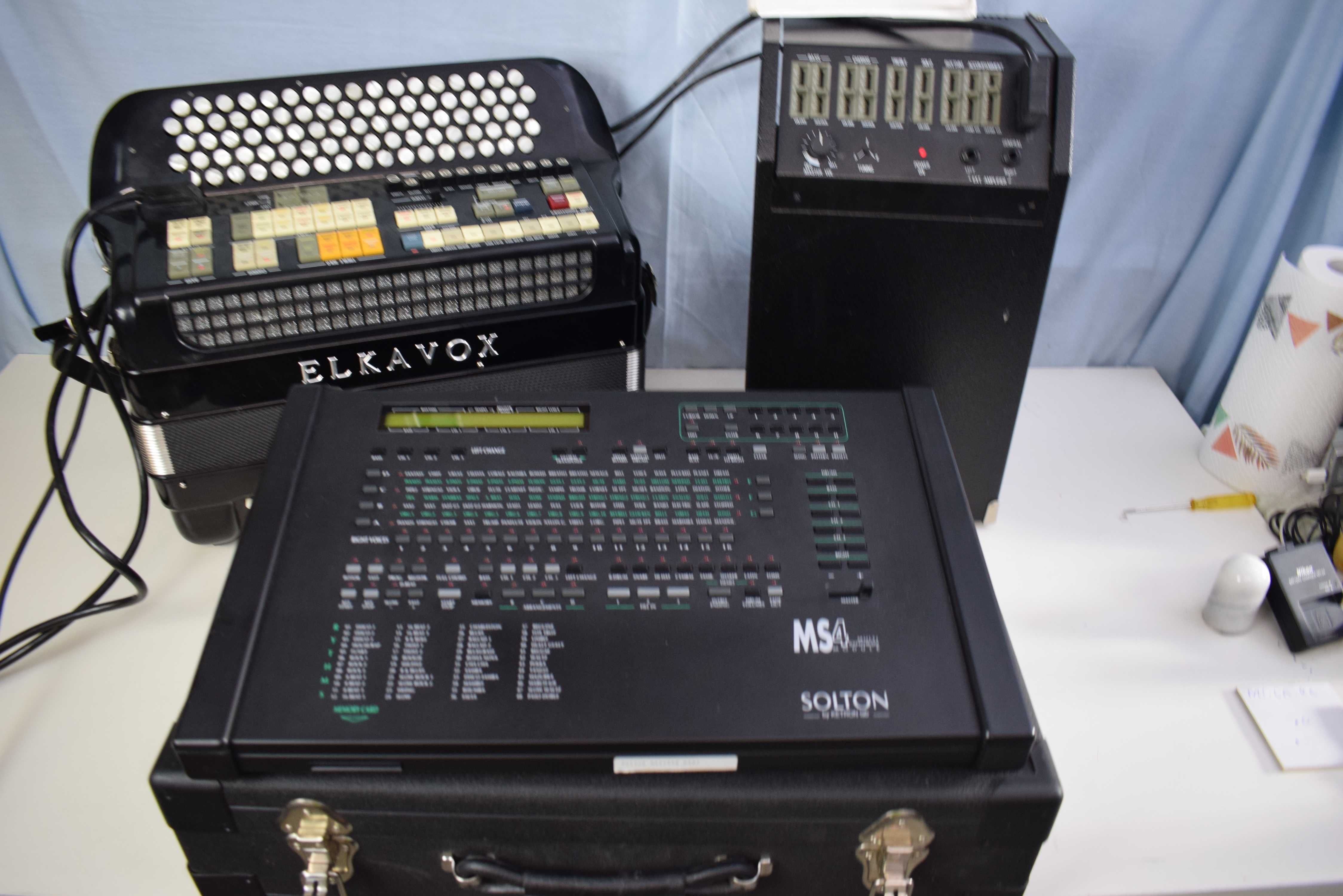 Acordeao Elkavox 4 Voz Com Sistema Midi, N . 78