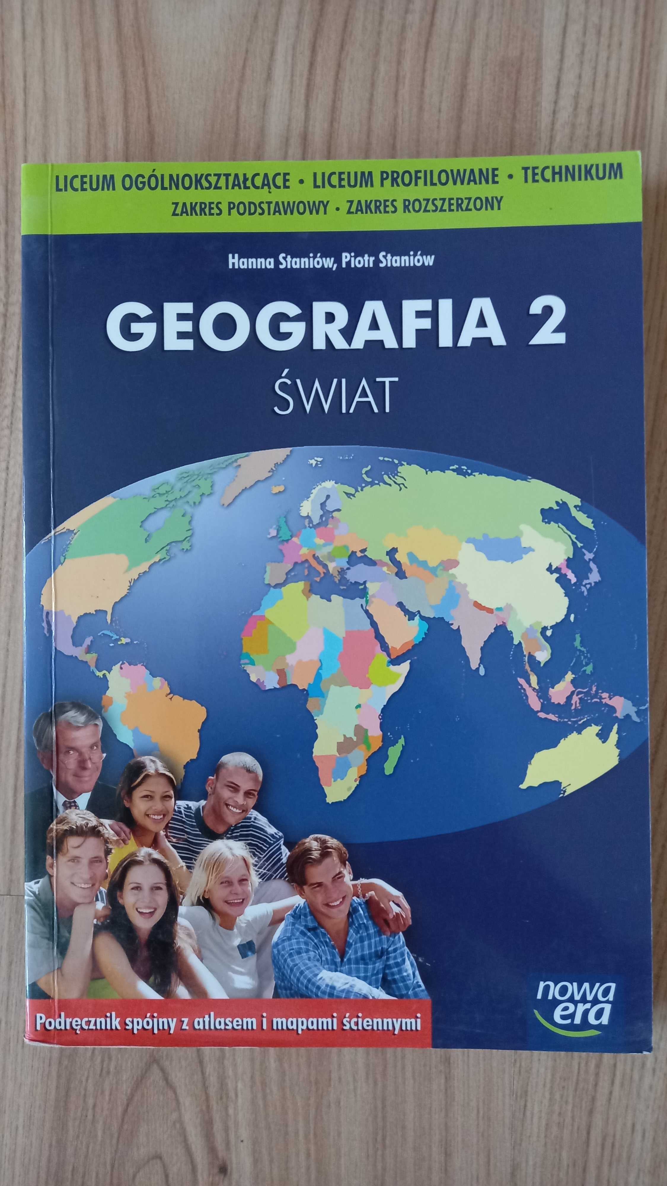 Geografia 2. Świat. Hanna Staniów, Piotr Staniów