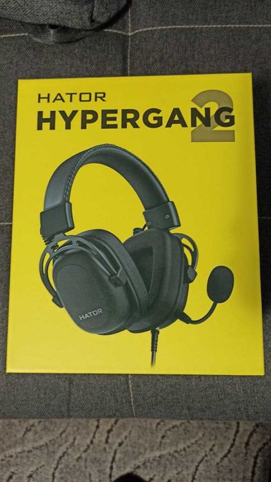 Наушники HATOR Hypergang 2 Black. Гарантия до 04.2027