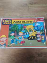 Puzzle gigant 36 części Bob budowniczy