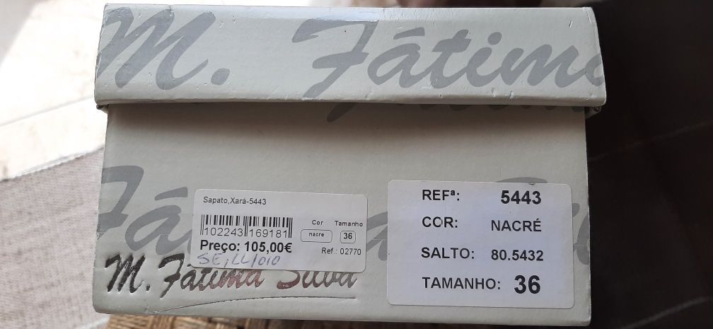 Sapatos de noiva 36