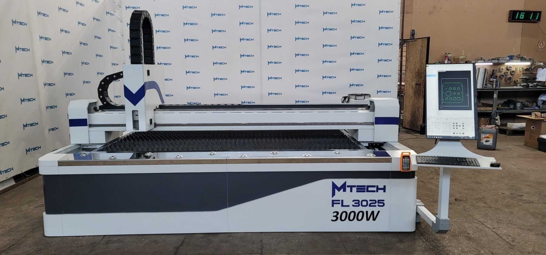 Лазерный станок резки металла MTech FL3015 Max 3 кВт