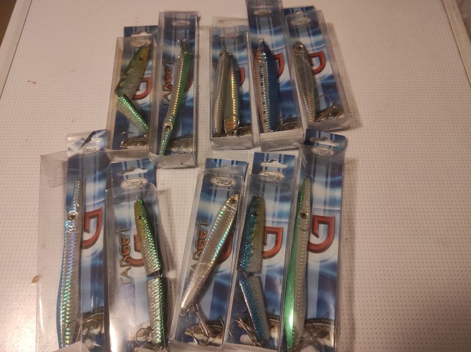 Pilkery, paternoster, sztuczne przynęty na połowy morskie