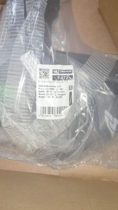 Hak Holowniczy nowy Wiązka do Fiat Fiorino 3 III 08-16 7