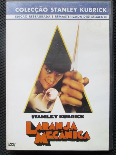 4 DVD de Stanley Kubrick, como novos ou novos
