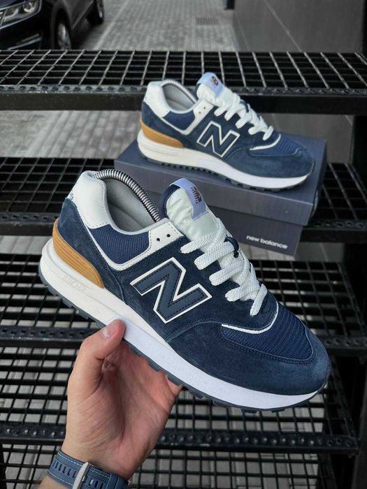 !АКЦІЯ! New Balance 574 Legacy Blue Yellow White 41 42 43 44 45 нб