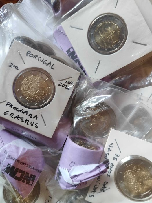 Moedas NOVAS de 2€ Comemorativas (Vários Países)