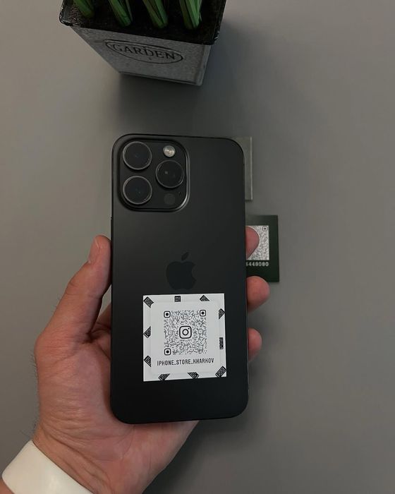 iPhone 15 Pro Max,512GB,Black!Neverlock!Гарантия!Магазин!