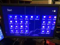 Monitor komputerowy 21,9’ na ekranie dwa paski