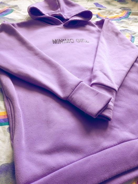 Bluza Ciepła Fioletowa