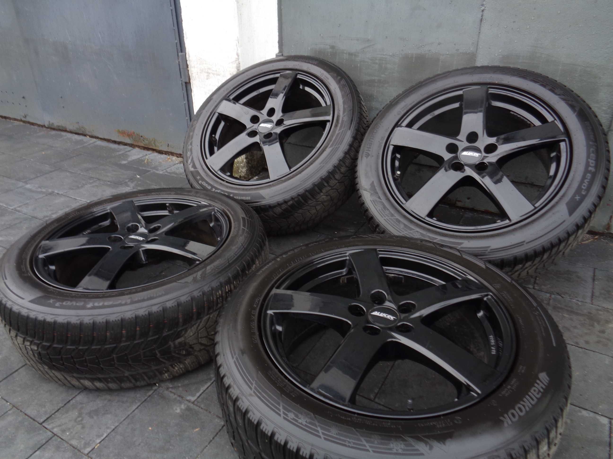 Czarne alufelgi ALUTEC 18 cali 5x108 Ford, Volvo, Citroen, Opel