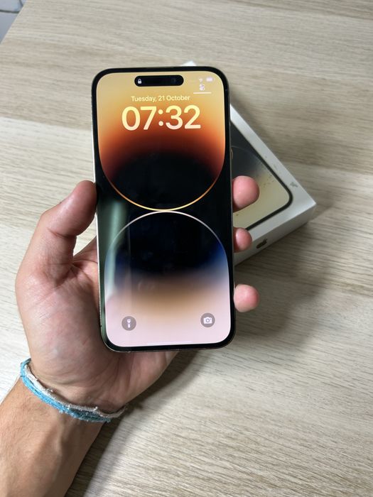 iPhone 14 Pro Max 128GB Dourado - Aceito Retomas
