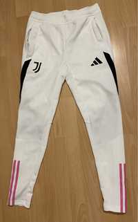 Nowe Spodnie Adidas Juventus Białe Różowe Czarne S + Gratis