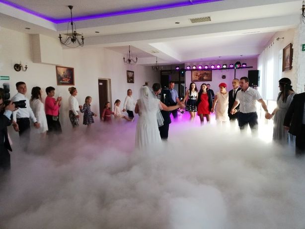 Ciężki dym na wesele, Taniec w chmurach, Fontanny iskier LOVE MIŁOŚĆ
