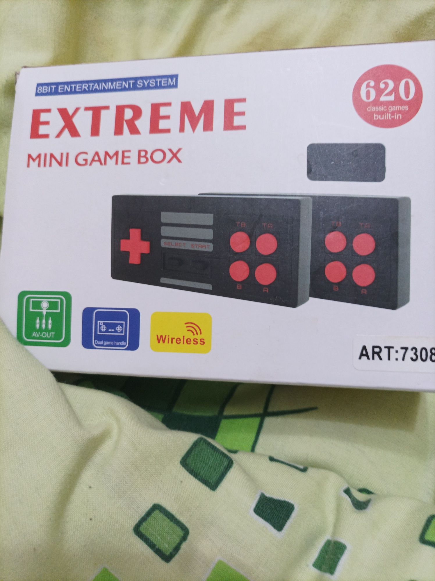 Игровая приставка Extreme mini game box 620