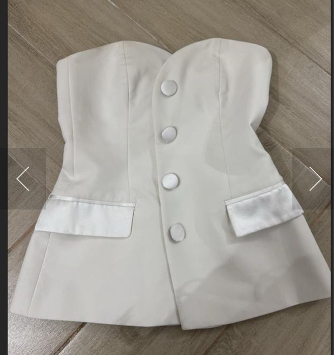 Корсет  Zara білий