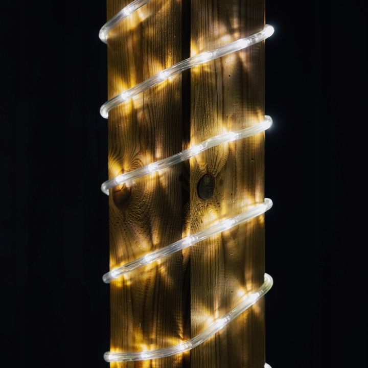 Wąż Świetlny Zewnętrzny 720led Lampki Ozdoby Świąteczne 30m Zew/wew Ba