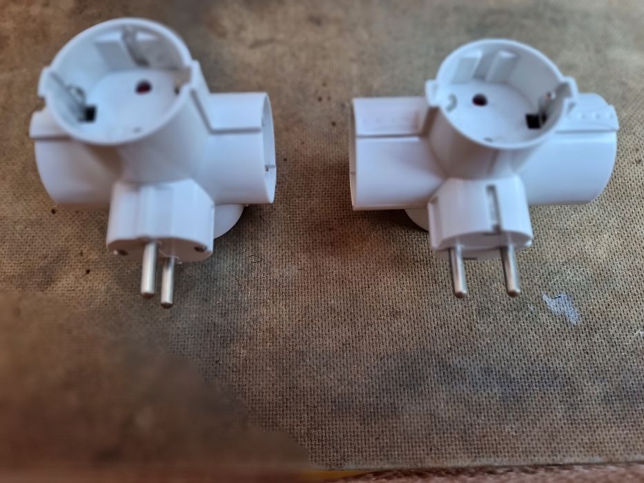 Fichas quadruplas Schuko