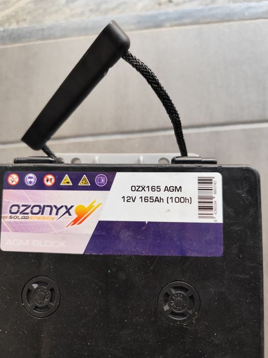 bateria 12v AGM 165amph