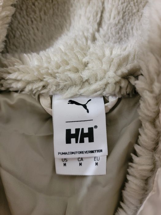 Куртка puma x helly hansen winter half-zip smock
