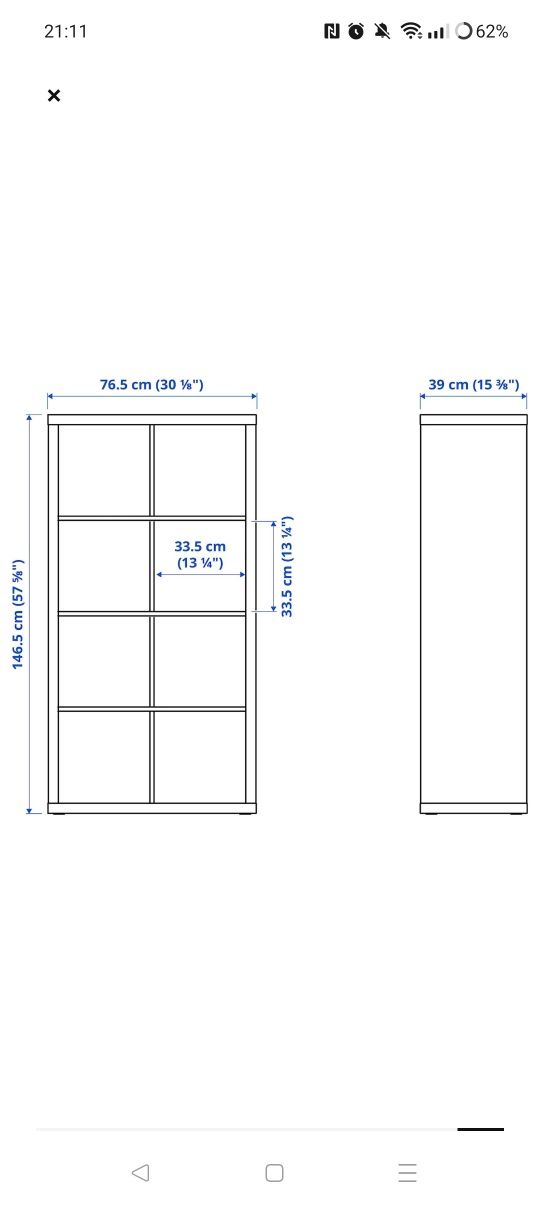 Estante Kallax IKEA para restauro