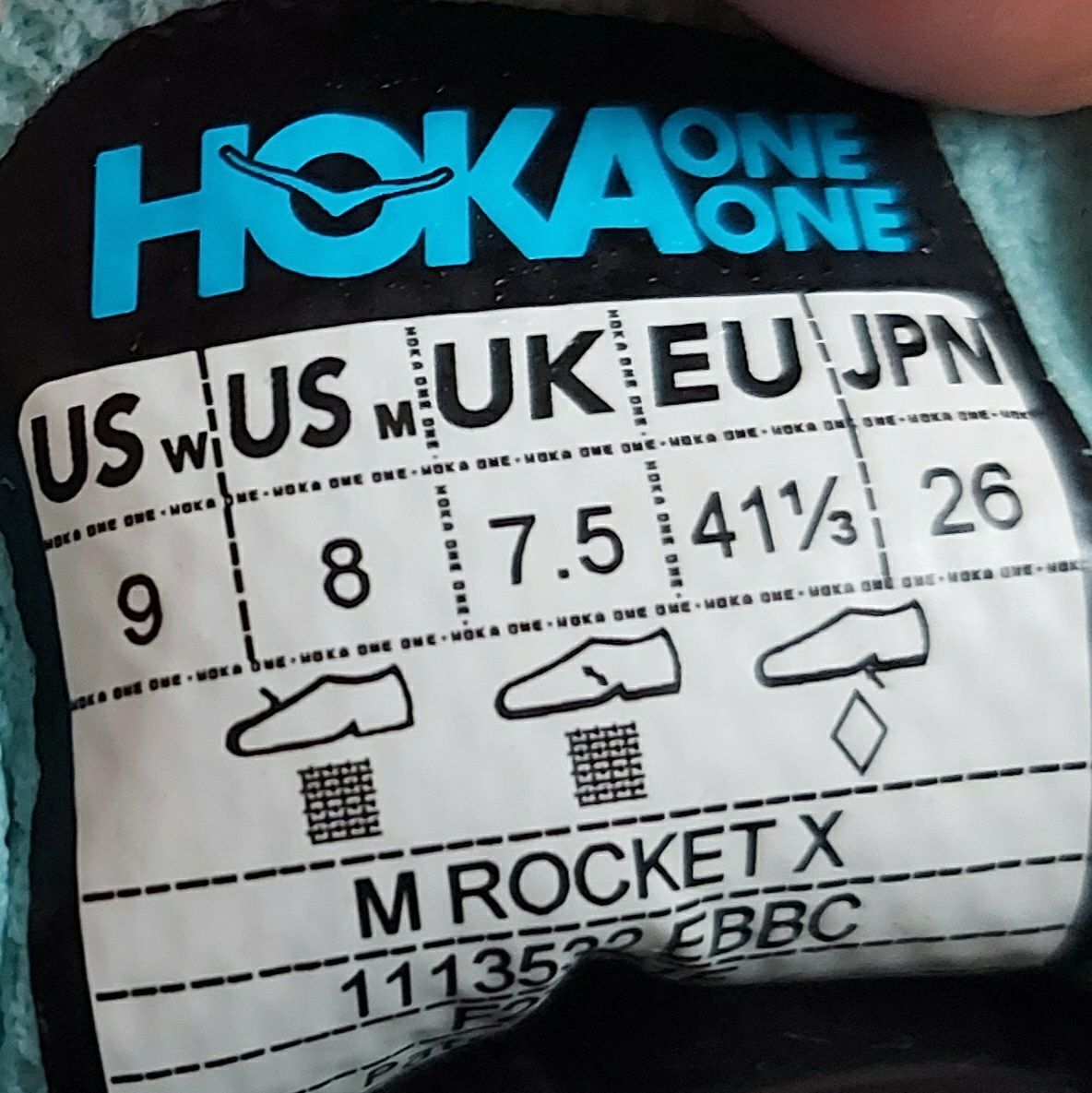 Кроссовки бігові фірми hoka rocket x оригінал 

Розмір по бір