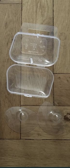 Silikonowe nakładki na sutki do karmienia L 24mm