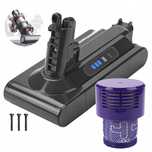 zapasowy akumulator do odkurzacza Dyson V10 25,2V 6000mAh