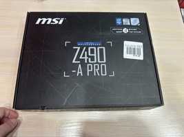 Материнская плата MSI Z490-A PRO Intel s1200/DDR4 Z490