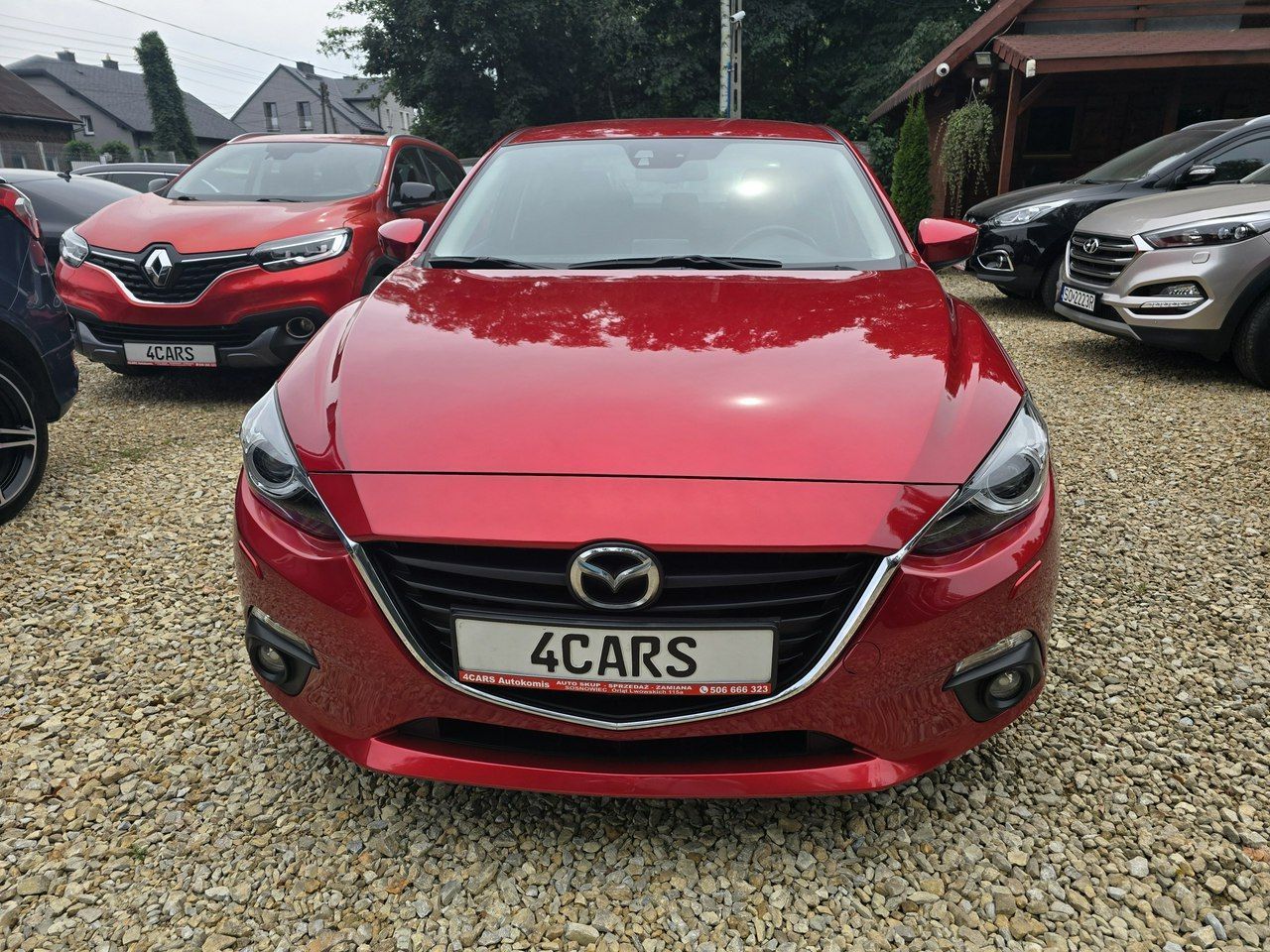 Mazda 3 100% Oryginał.Serwis Aso.Piekne Bordo Wart Zakupu.