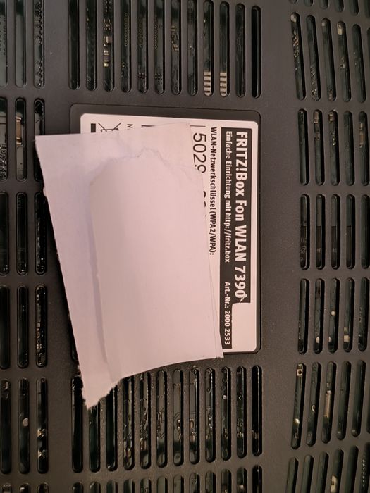 AVM Fritz!Box 7390 Router N 2.4GHz 300Mbps ADSL USB Czarny