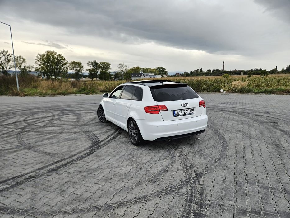 Audi A3 8P Sportback S-line Lift Mocno wyposażony