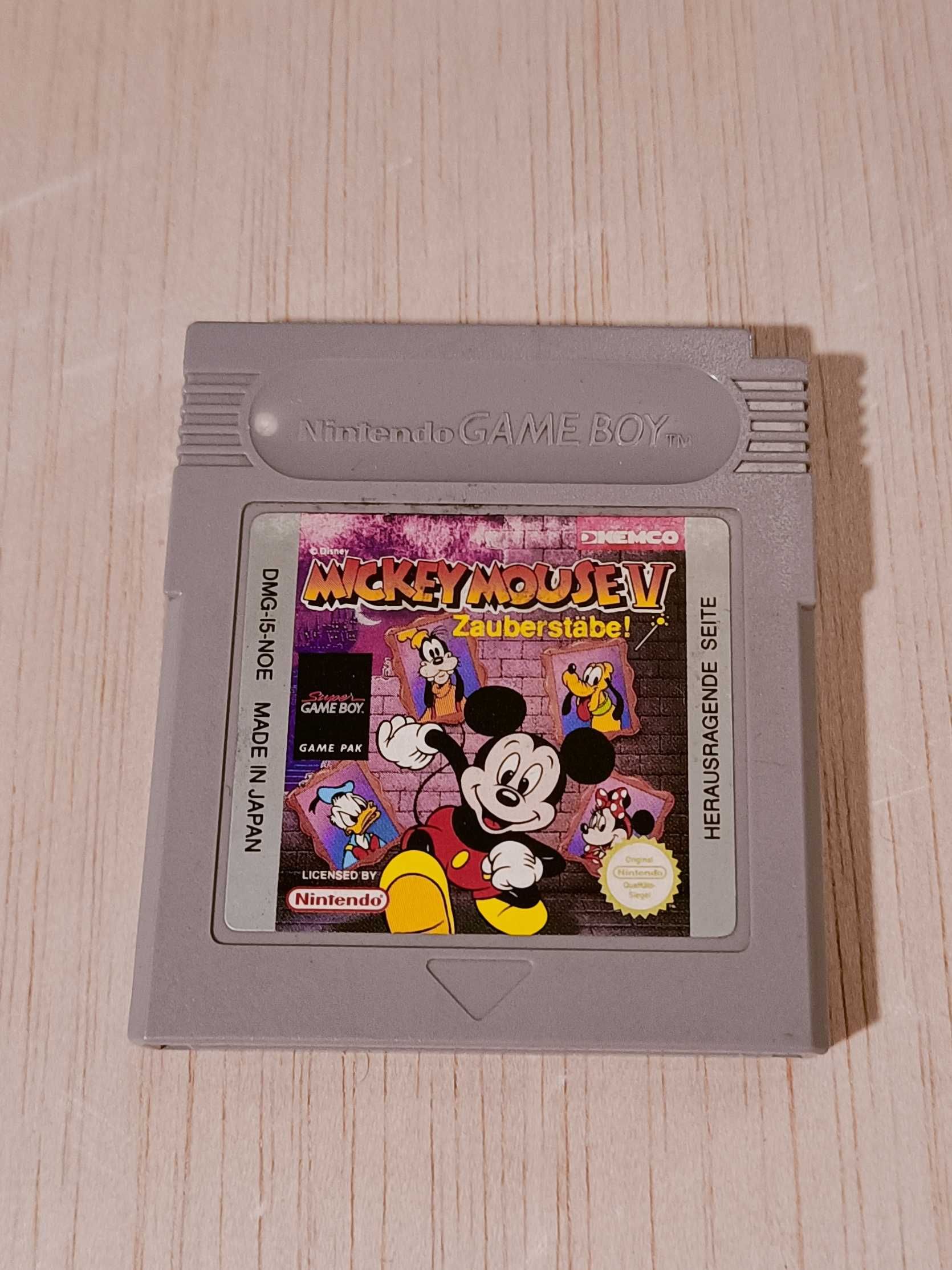 Jogo Mickey Mouse V Gameboy