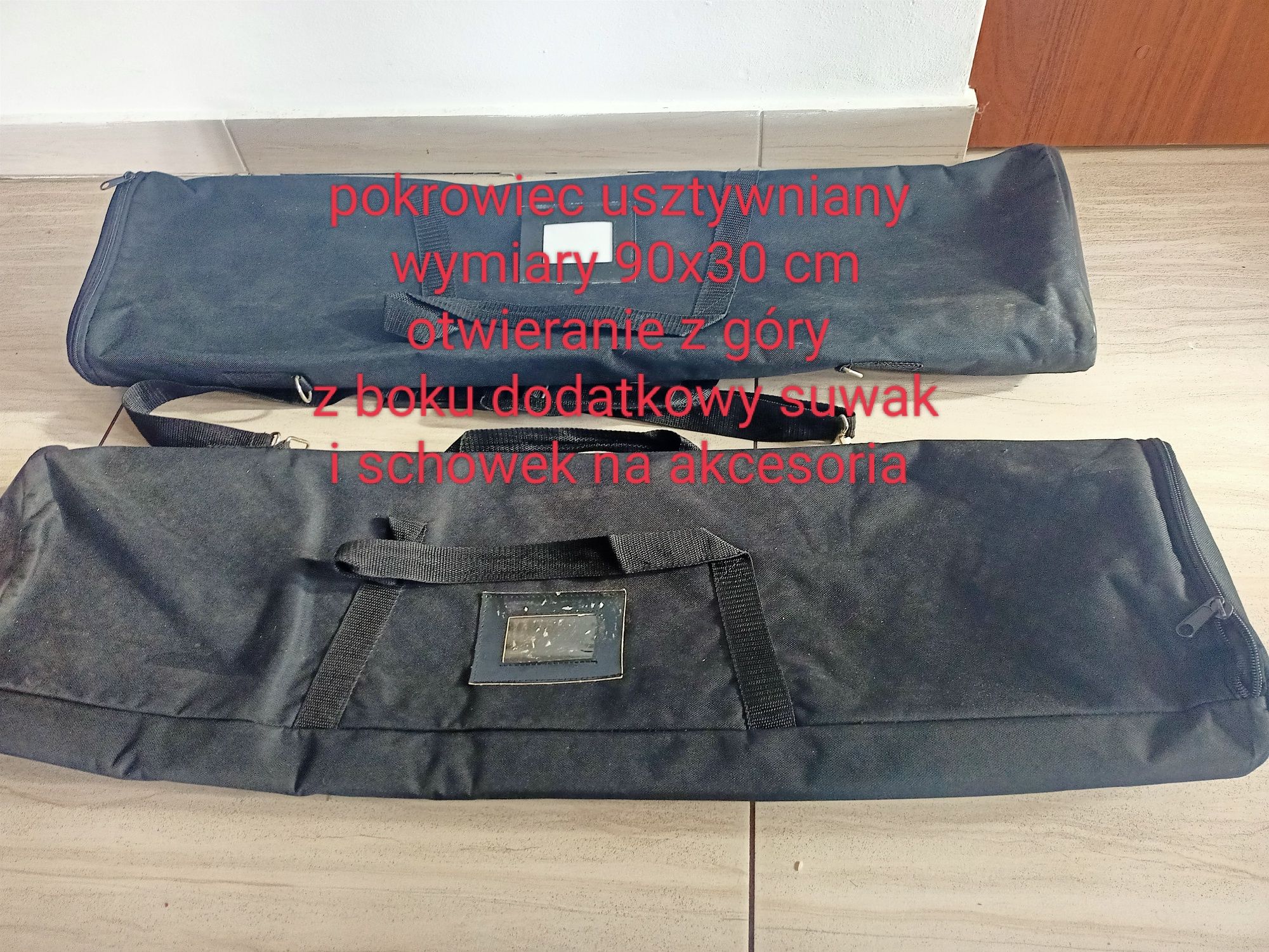 Pokrowce usztywniane  90x30