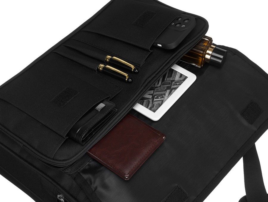 materiałowa torba na laptopa do 15 cali - rovicky