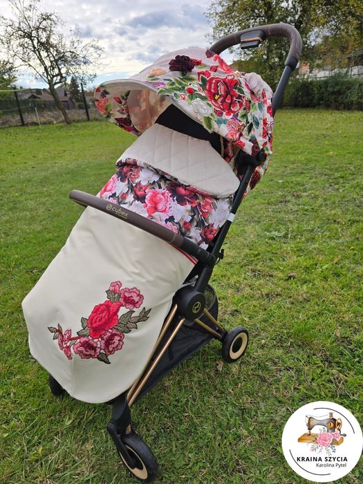 Okrycie półśpiworek cybex mios priam coya spring blossom light dark