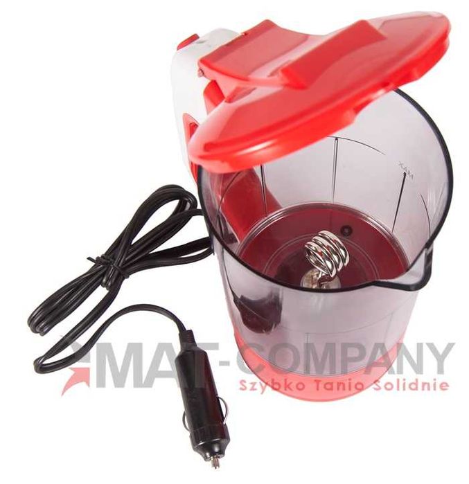 Czajnik samochodowy GRZAŁKA 12V / 24V 200W