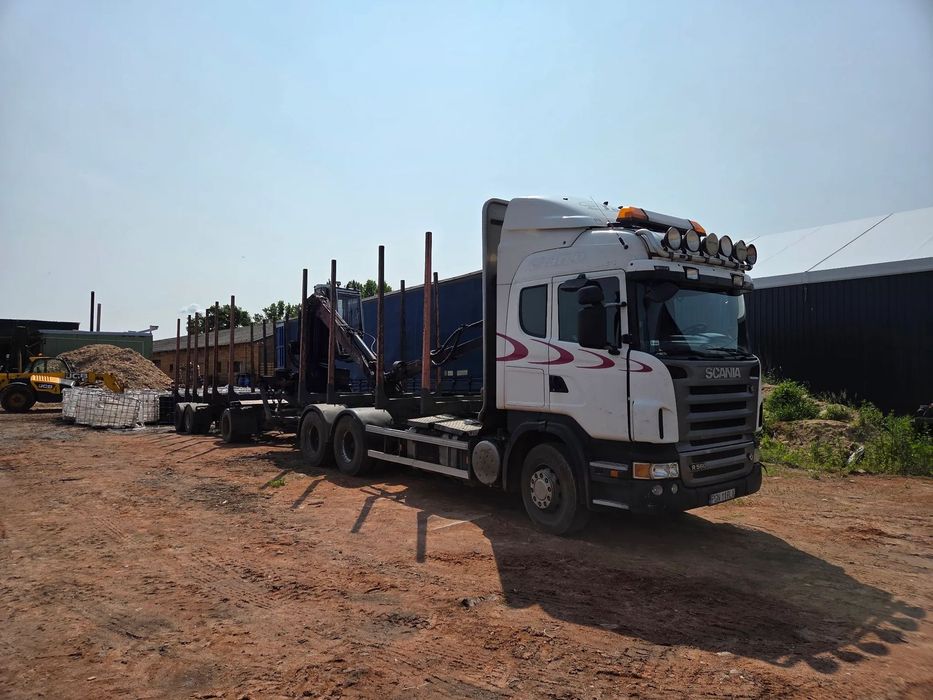 Scania R560  Scania R560 , HDS , Do lasu, Do drewna