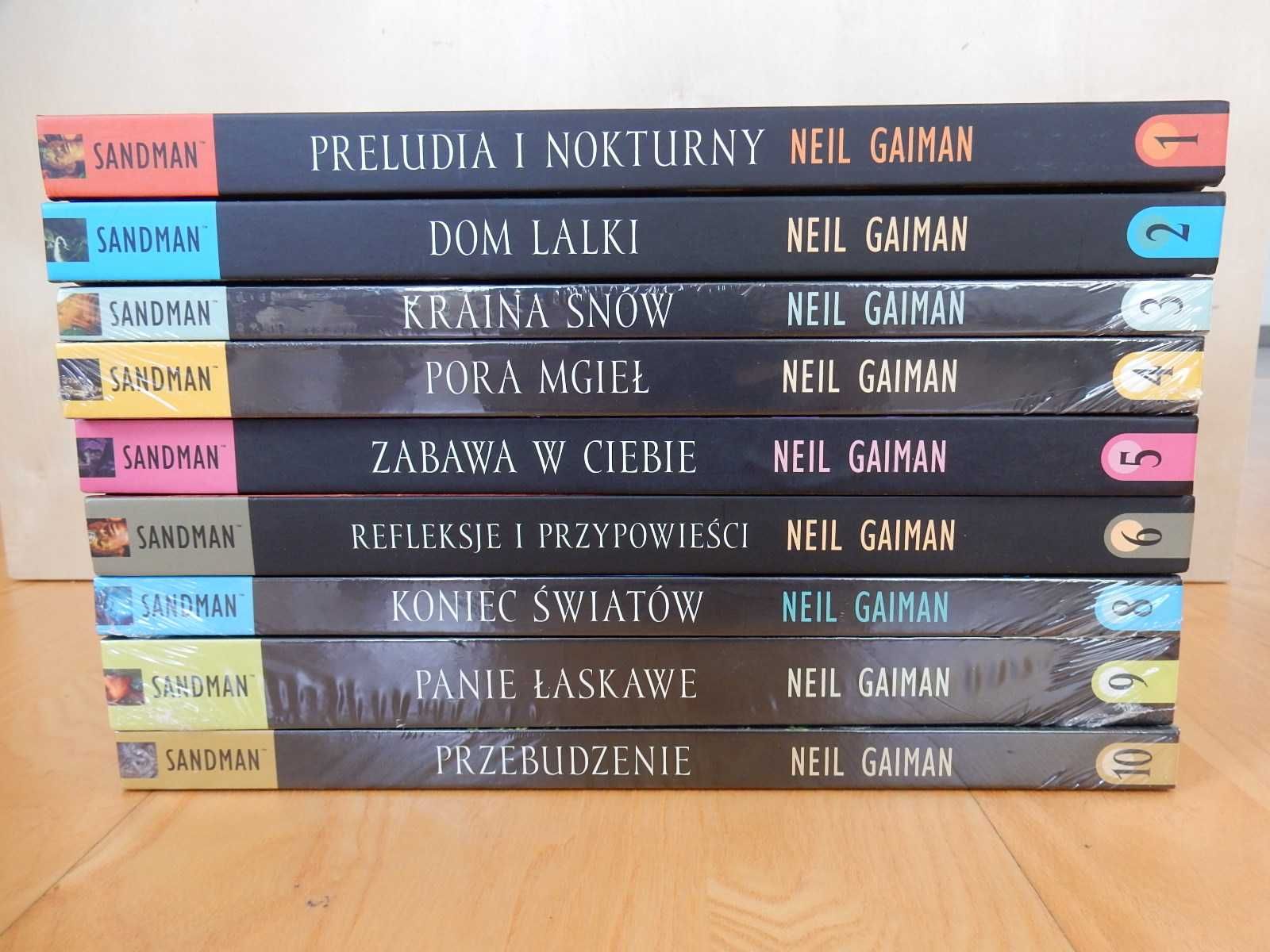 Sandman, Neil Gaiman - 9 tomów, wydanie zbiorcze, 2015