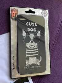 Чехол бампер Cute dog для смартфона Apple iPhone 7 Plus и 8 Plus