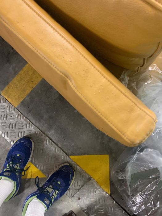 Sofá IKEA Stockholm de 3 Lugares - Laranja - Usado (Preço Negociável)