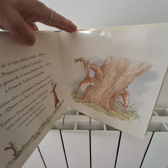 Adivinha Quanto Eu Gosto de Ti Livro Puzzle