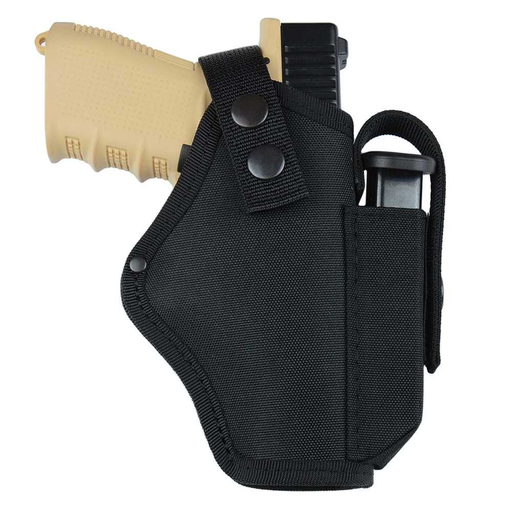 Кобура поясная S&M для Beretta 92/Glock 17/19 с чехлом под магазин