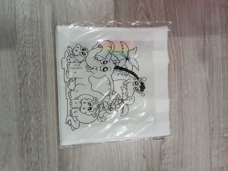 Torba do kolorowania z flamastrami